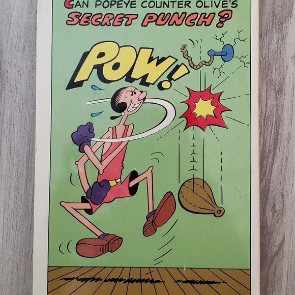 POPEYE THIMBLE THEATER PAPERBACK BOOK VOL 2 Cartoons Bud Sagendorf 1980 vintage - Picture 8 of 10
